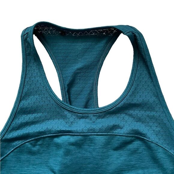 SECOND SKIN Racerback Tank Top Dark Teal Size Large - Picture 3 of 5